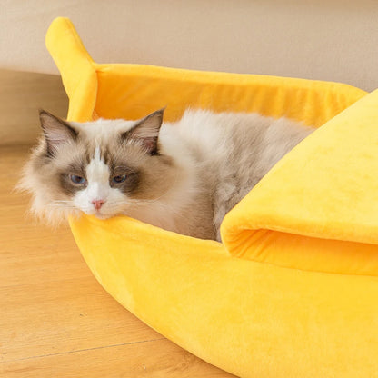 Bananen Katzenbett Gemütlich Lustig