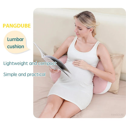PANGDUBE Pregnancy Pillow with 1pc Free An Auxiliary Pillow Cotton