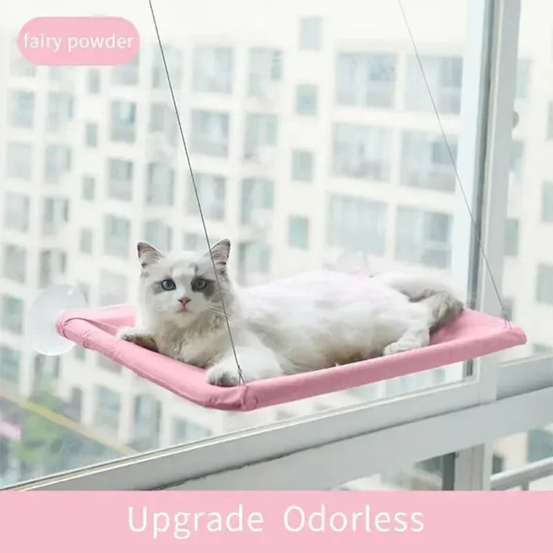 Katzen Fenster Hängematte Bett