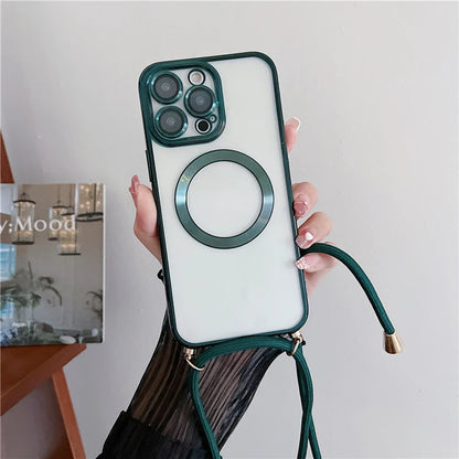 Magnetische iPhone Hülle Klar Magsafe