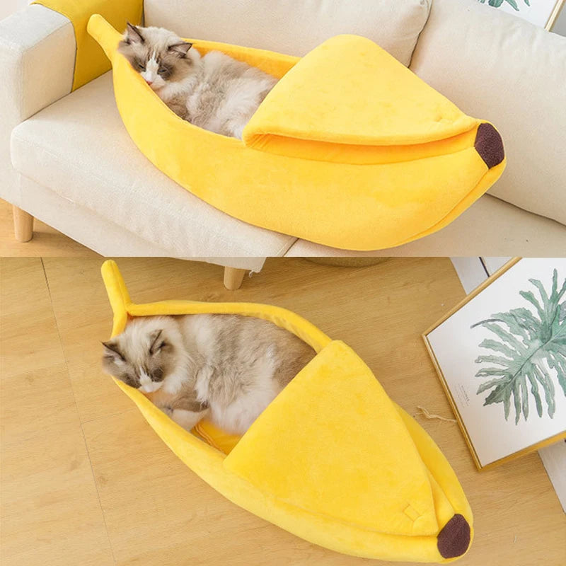 Bananen Katzenbett Gemütlich Lustig