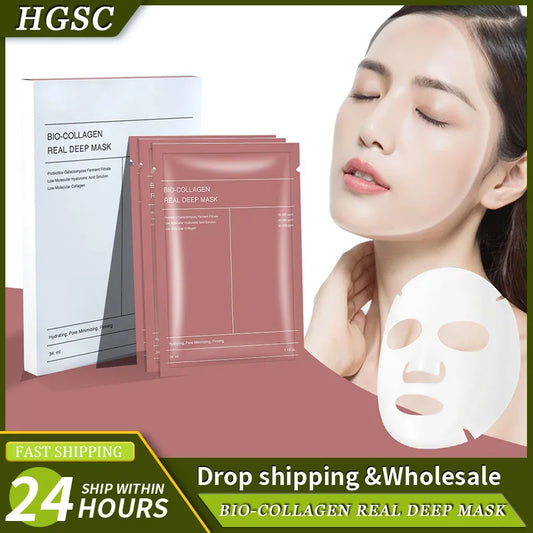 Bio Collagen Gesichtsmaske Set