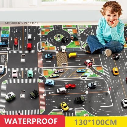 Baby Spielmatte Stadt Verkehr