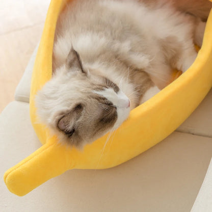 Bananen Katzenbett Gemütlich Lustig