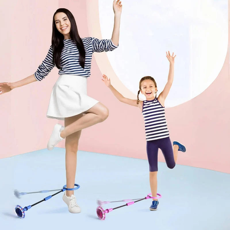Leuchtender Fitness Sprungball