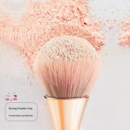 Roségold Fan Makeup Brush